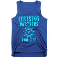 Cruising Partners For Life Wife Husband Couples Sailor Gift Tank Top