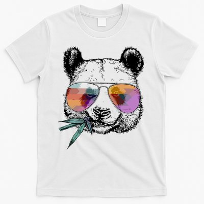 Cool Panda Funny Panda Bear In Sunglasses T-Shirt