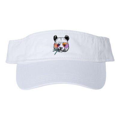 Cool Panda Funny Panda Bear In Sunglasses Visor