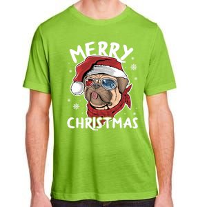 Christmas Pug Funny Christmas Pjs For Family And Dog Lovers Cool Gift Adult ChromaSoft Performance T-Shirt