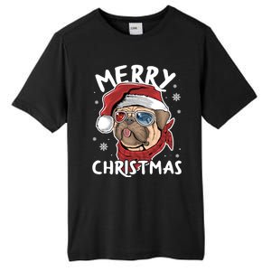 Christmas Pug Funny Christmas Pjs For Family And Dog Lovers Cool Gift Tall Fusion ChromaSoft Performance T-Shirt