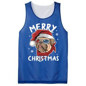 Christmas Pug Funny Christmas Pjs For Family And Dog Lovers Cool Gift Mesh Reversible Basketball Jersey Tank