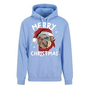 Christmas Pug Funny Christmas Pjs For Family And Dog Lovers Cool Gift Unisex Surf Hoodie