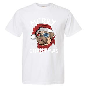 Christmas Pug Funny Christmas Pjs For Family And Dog Lovers Cool Gift Garment-Dyed Heavyweight T-Shirt