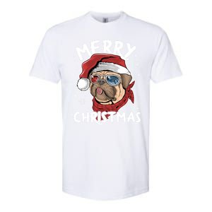 Christmas Pug Funny Christmas Pjs For Family And Dog Lovers Cool Gift Softstyle CVC T-Shirt