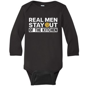 Cool Pickleball For Dad Pickle Ball Sports Team Kitchen Baby Long Sleeve Bodysuit