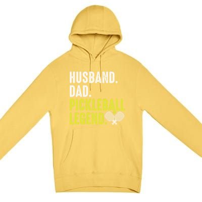 Cool Pickleball For Husband Dad Pickleball Player Gift Premium Pullover Hoodie