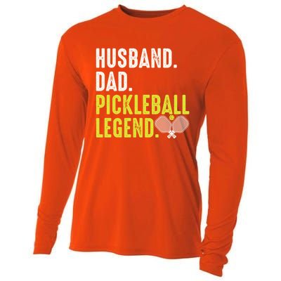 Cool Pickleball For Husband Dad Pickleball Player Gift Cooling Performance Long Sleeve Crew