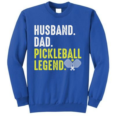 Cool Pickleball For Husband Dad Pickleball Player Gift Tall Sweatshirt