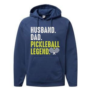 Cool Pickleball For Husband Dad Pickleball Player Gift Performance Fleece Hoodie