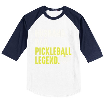 Cool Pickleball For Husband Dad Pickleball Player Gift Baseball Sleeve Shirt