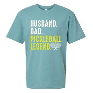 Cool Pickleball For Husband Dad Pickleball Player Gift Sueded Cloud Jersey T-Shirt