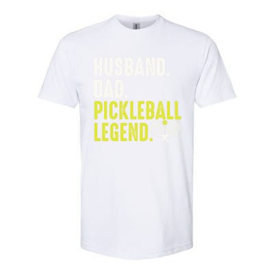 Cool Pickleball For Husband Dad Pickleball Player Gift Softstyle CVC T-Shirt