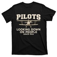 Cool Pilot For Wo Aircraft Pilot Airplane Flying T-Shirt