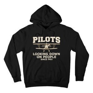 Cool Pilot For Wo Aircraft Pilot Airplane Flying Tall Hoodie