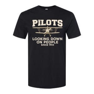 Cool Pilot For Wo Aircraft Pilot Airplane Flying Softstyle CVC T-Shirt