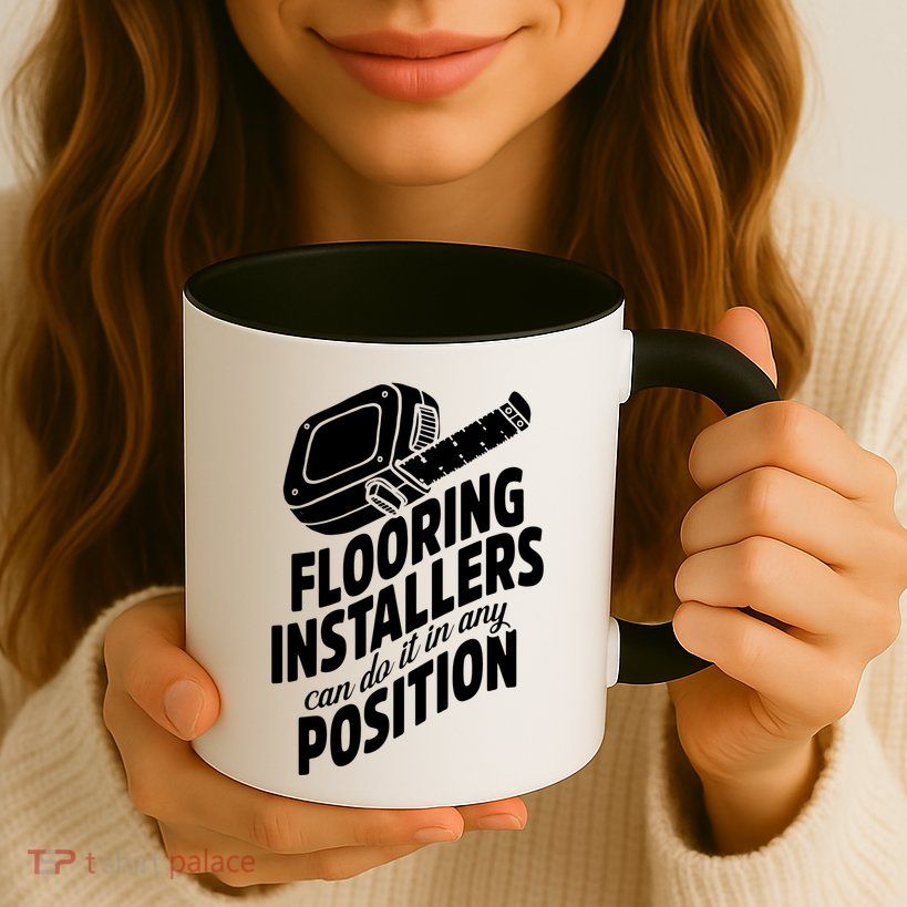 Contractor Position Floor Installation Mug