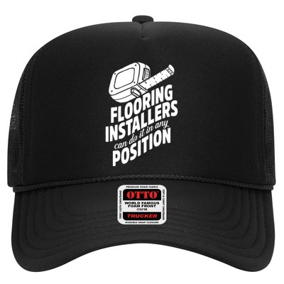 Contractor Position Floor Installation Trucker Hat