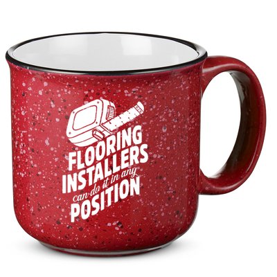 Contractor Position Floor Installation 15oz Campfire Ceramic Mug