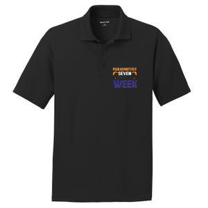 Certified Parachutist Funny Gift Seven Days A Week Meaningful Gift PosiCharge RacerMesh Polo