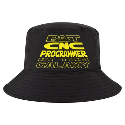 CNC Programmer Funny Space Backside Design Cool Comfort Performance Bucket Hat