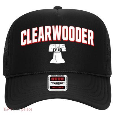 Clearwooder Philly Funny Baseball Tee Clearwater FL Spring High Crown Mesh Back Trucker Hat