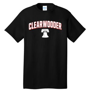 Clearwooder Philly Funny Baseball Tee Clearwater FL Spring Tall T-Shirt