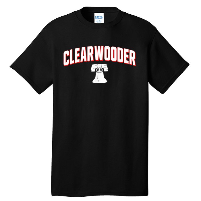 Clearwooder Philly Funny Baseball Tee Clearwater FL Spring Tall T-Shirt