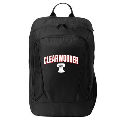Clearwooder Philly Funny Baseball Tee Clearwater FL Spring City Backpack