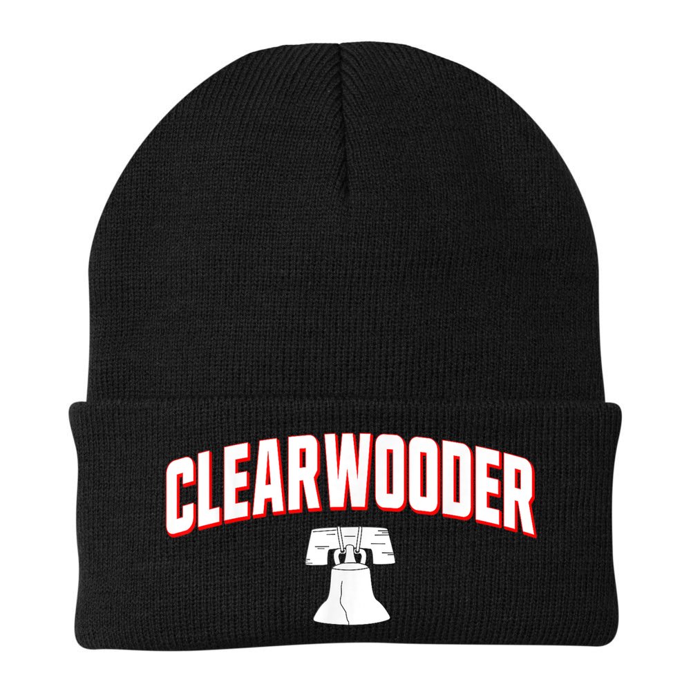 Clearwooder Philly Funny Baseball Tee Clearwater FL Spring Beanie