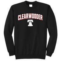 Clearwooder Philly Funny Baseball Tee Clearwater FL Spring Tall Sweatshirt