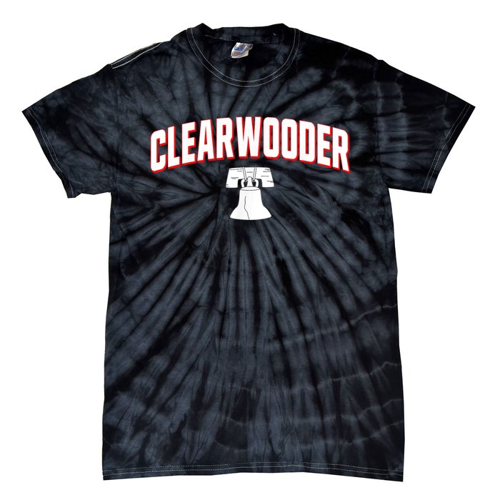 Clearwooder Philly Funny Baseball Tee Clearwater FL Spring Tie-Dye T-Shirt