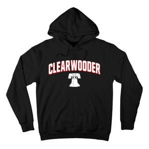 Clearwooder Philly Funny Baseball Tee Clearwater FL Spring Tall Hoodie