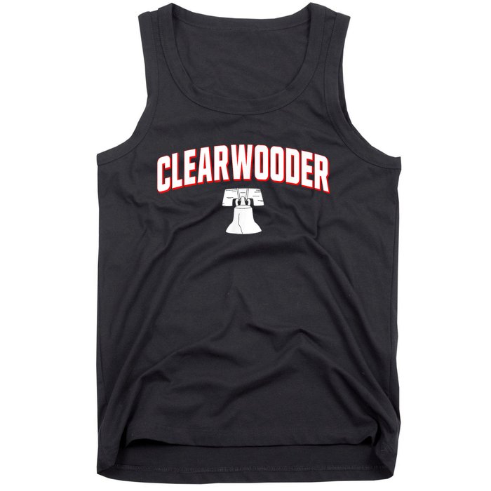 Clearwooder Philly Funny Baseball Tee Clearwater FL Spring Tank Top