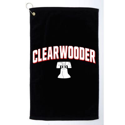 Clearwooder Philly Funny Baseball Tee Clearwater FL Spring Golf Towel