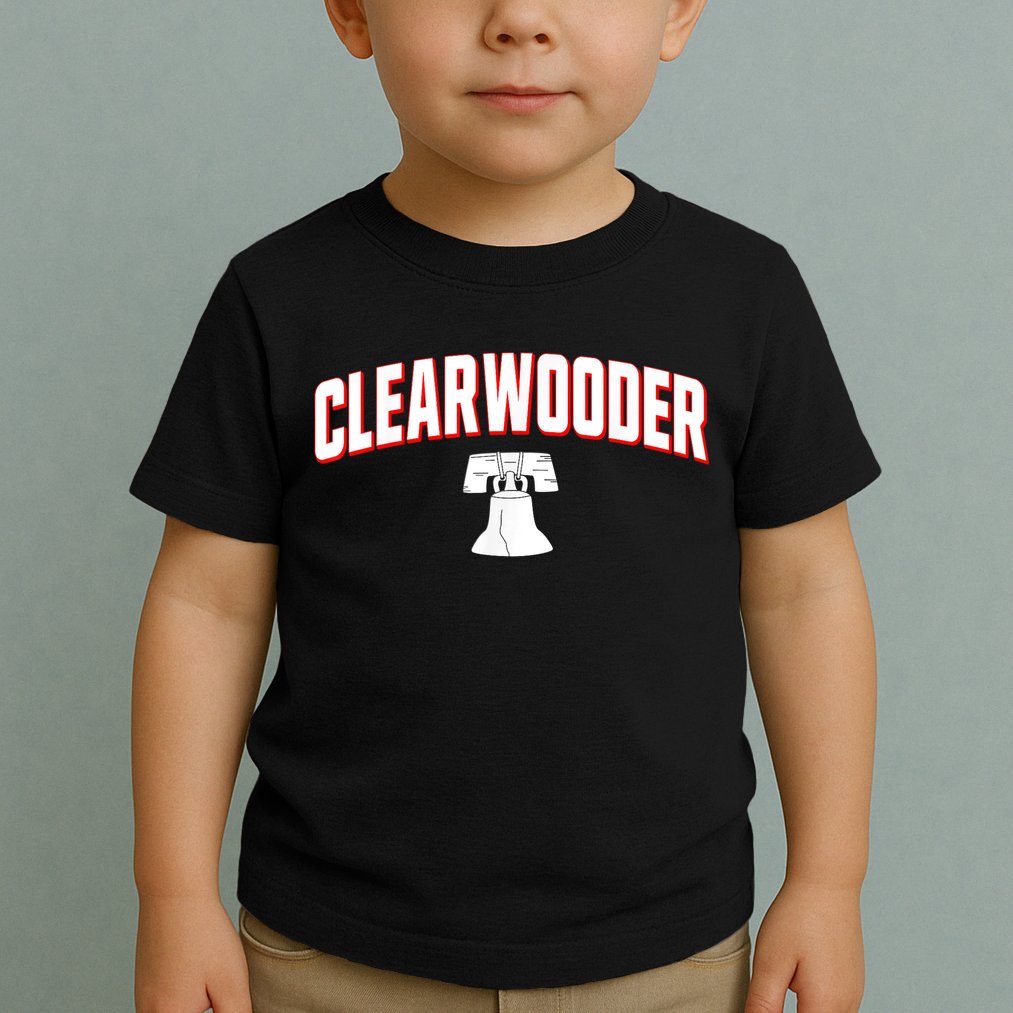 Clearwooder Philly Funny Baseball Tee Clearwater FL Spring Toddler T-Shirt