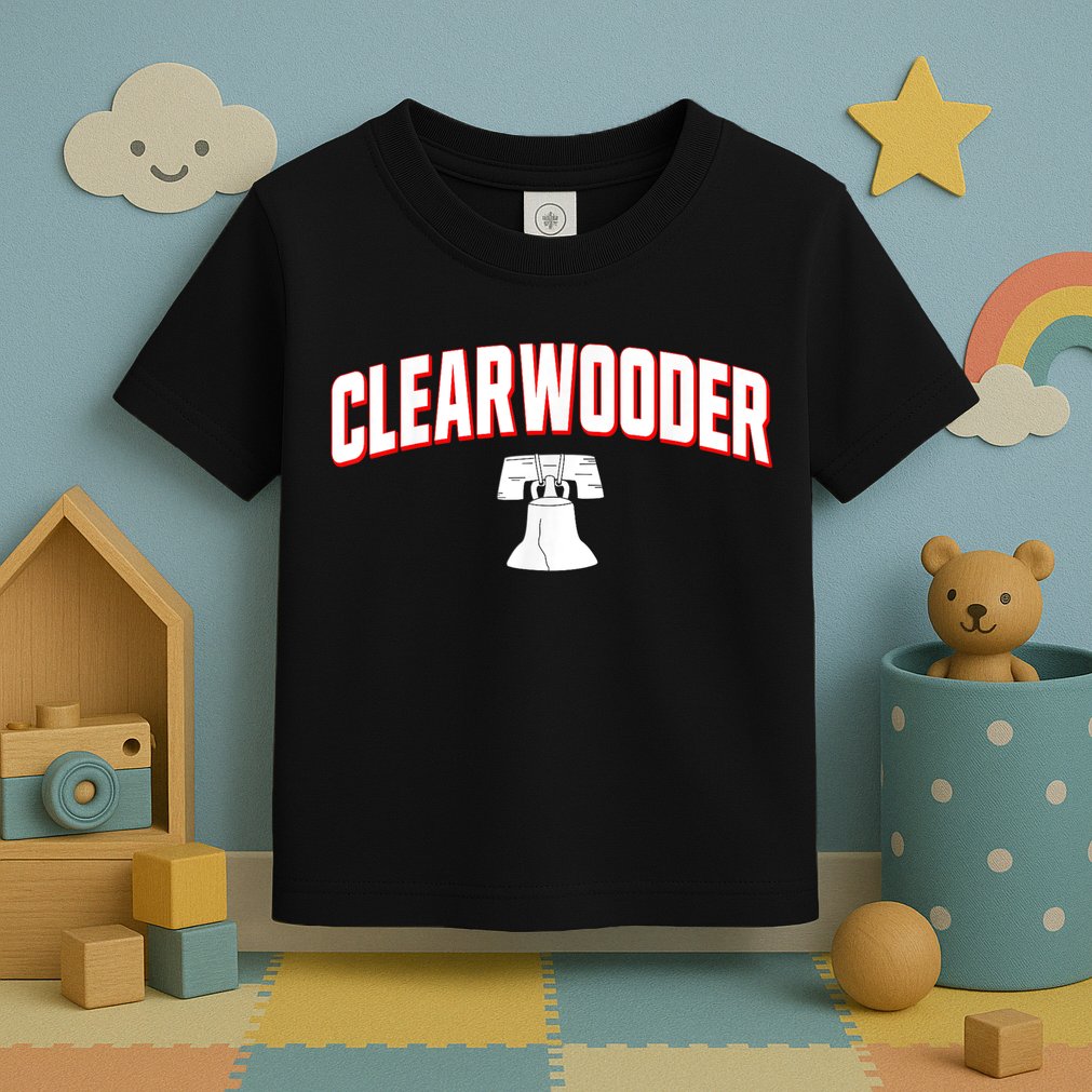Clearwooder Philly Funny Baseball Tee Clearwater FL Spring Toddler T-Shirt
