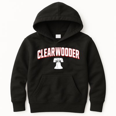 Clearwooder Philly Funny Baseball Tee Clearwater FL Spring Kids Hoodie