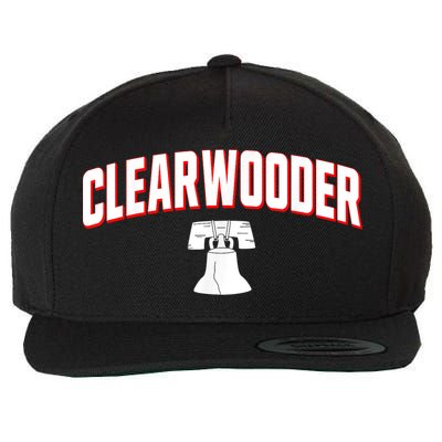 Clearwooder Philly Funny Baseball Tee Clearwater FL Spring Wool Snapback Cap