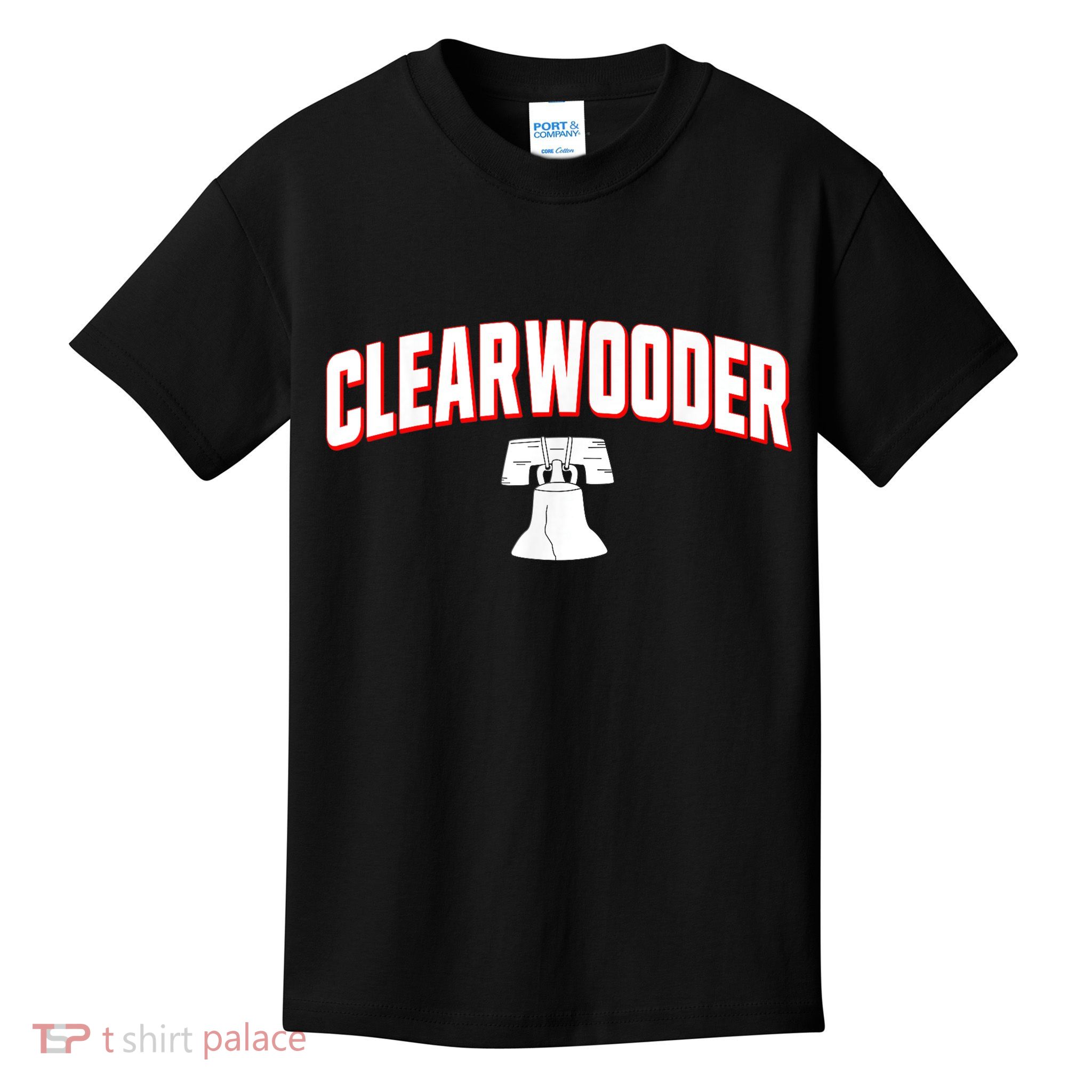 Clearwooder Philly Funny Baseball Tee Clearwater FL Spring Kids T-Shirt