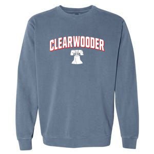 Clearwooder Philly Funny Baseball Tee Clearwater FL Spring Garment-Dyed Sweatshirt