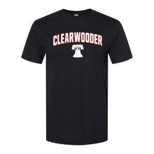 Clearwooder Philly Funny Baseball Tee Clearwater FL Spring Softstyle CVC T-Shirt