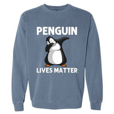 Cute Penguin For Zookeeper Penguin Lovers Dabbing Garment-Dyed Sweatshirt