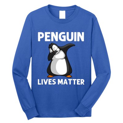 Cute Penguin For Zookeeper Penguin Lovers Dabbing Long Sleeve Shirt