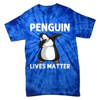 Cute Penguin For Zookeeper Penguin Lovers Dabbing Tie-Dye T-Shirt