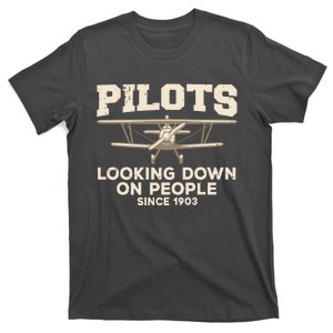 Cool Pilot For Men Women Aircraft Pilot Airplane Flying T-Shirt