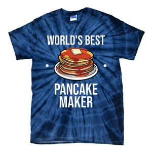 Cool Pancake For Men Women Pancake Maker Breakfast Food Cake Tie-Dye T-Shirt