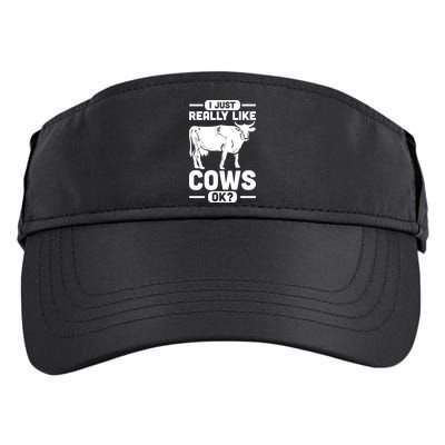 Cow Pet Farm Animal Cows Adult Drive Performance Visor
