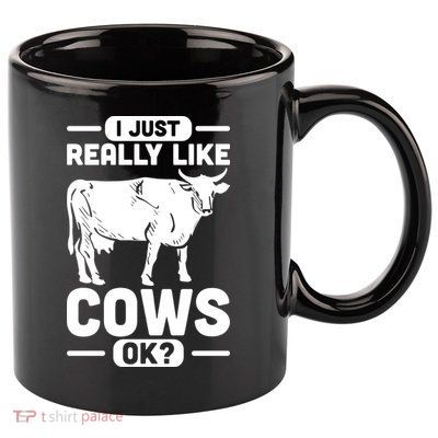 Cow Pet Farm Animal Cows 11oz C Handle Ceramic Mug