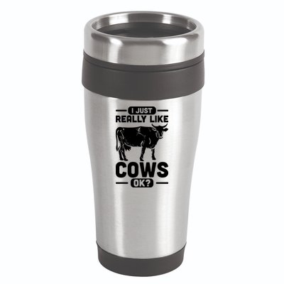 Cow Pet Farm Animal Cows 16oz Travel Tumbler
